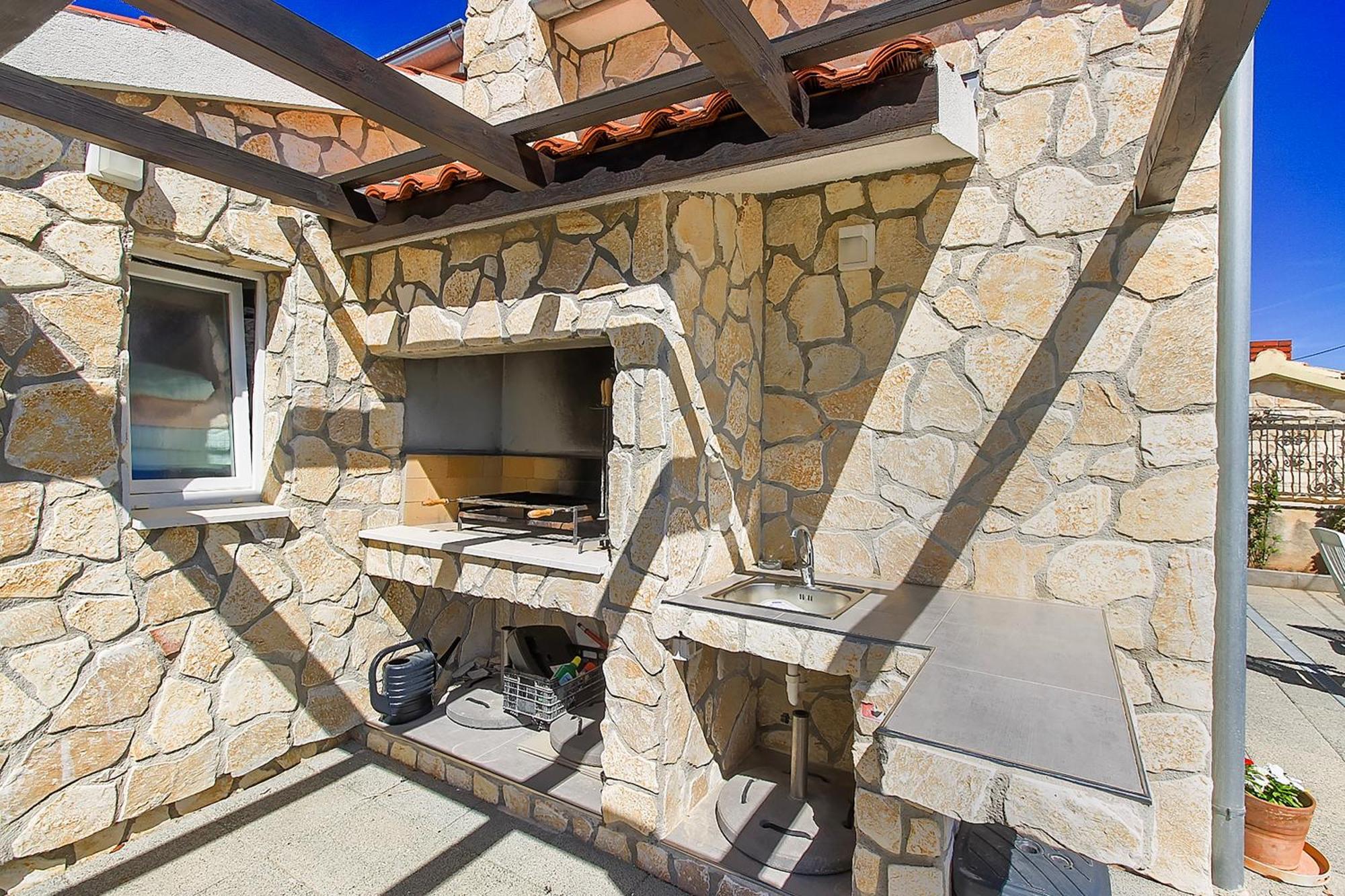 Riva Appartement Krapanj Buitenkant foto